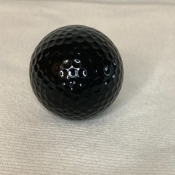 Ohio State Buckeyes Block O Golf Ball - Black Ball Red Logo - OSU Collectable - Picture 3 of 6